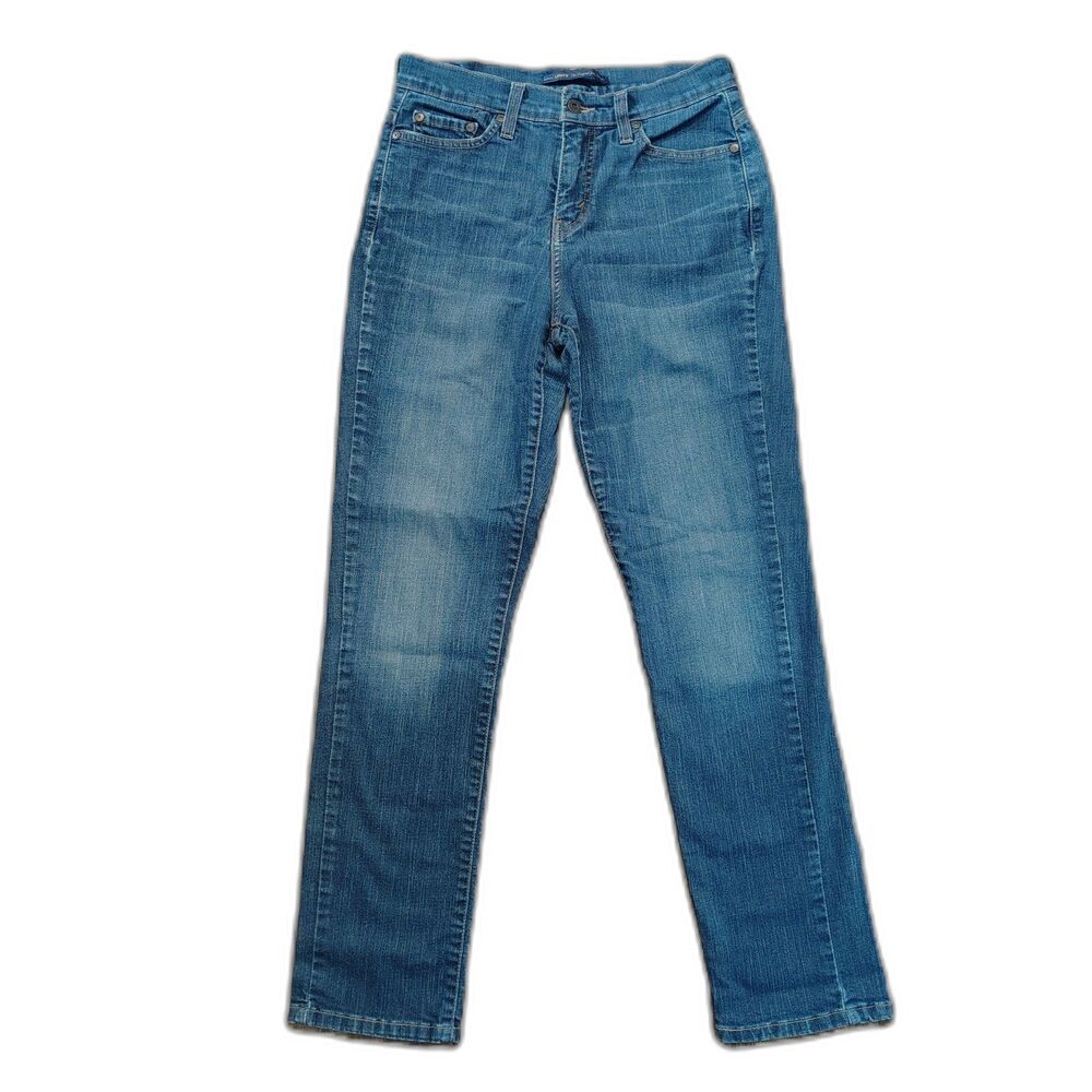 Levi’s 512 Perfectly Slimming Skinny Jeans Women’s Size 10 Blue Stretch Denim